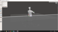 le fichier obj ou stl obtenu au scan dans meshimixer pour la découpe des parties superflues